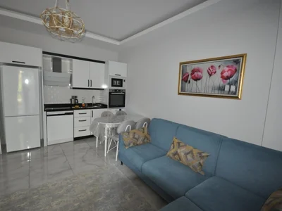 Dzielnica mieszkaniowa Cozy 1+1 apartment in Mahmutlar just 450m from the sea