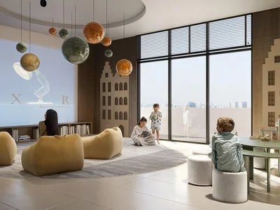 Wohnanlage New VERDAN1A 2 Residence with swimming pools, a spa and a clubhouse, Dubailand, Dubai, UAE