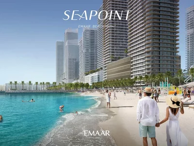 Edificio de apartamentos 1BR | Seapoint | Emaar Beachfront 