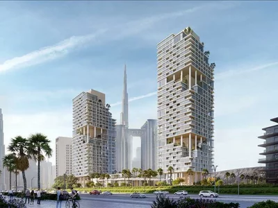 Complexe résidentiel New high-rise residence Verve City Walk with pools, restaurants and a shopping mall 5 minutes away from the Downtown, City Walk, Dubai, UAE