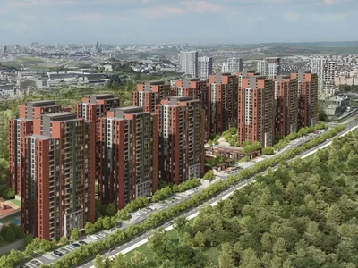 Complejo residencial Large residential complex surrounded by greenery with convenient infrastructure, Bahçeşehir, Istanbul, Türkiye