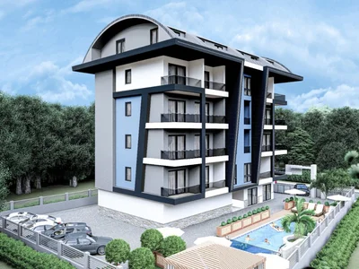 Dzielnica mieszkaniowa Project in Chiplakli area ten minutes walk from the sea