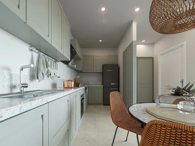 Zespół mieszkaniowy Beautiful low-rise residence with a swimming pool in a picturesque area, Bodrum, Turkey