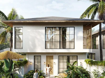 Zespół mieszkaniowy New villa with a view of the jungles in a residential complex with co-working areas, 5 minutes from the center of Ubud, Bali, Indonesia