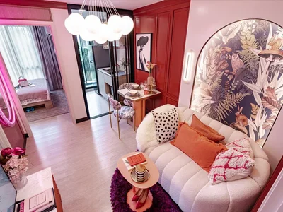 Complexe résidentiel Complex of furnished apartments with swimming pools, different lounge areas and a kids' club, Bangkok, Thailand
