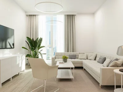 Complexe résidentiel New residence CENTURY with a swimming pool in the prestigious area of Business Bay, Dubai, UAE