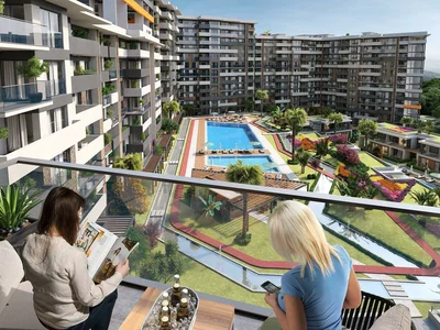 Residential complex Quality guarded residence with six swimming pools, a spa center and lounge areas, Izmir, Turkey