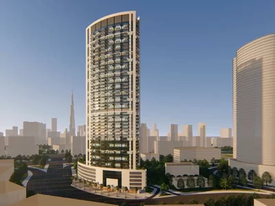 Complexe résidentiel Furnished apartments in a high-rise residence Nobles Towers, close to Burj Khalifa and Jumeirah Beach, Business Bay, Dubai, UAE