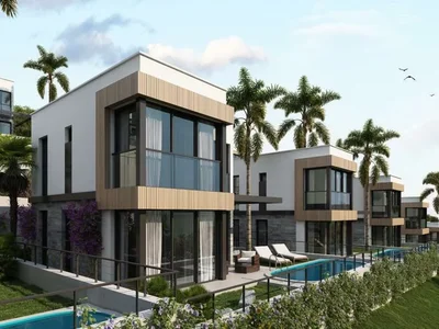 Zespół mieszkaniowy New gated complex of villas with a private beach, Bodrum, Turkey