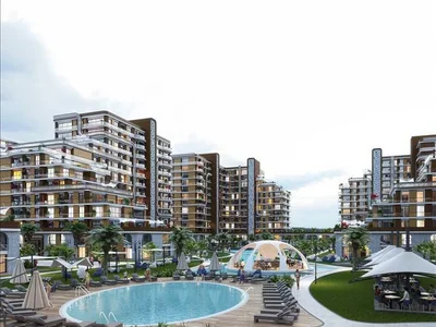 Complejo residencial Guarded residence with swimming pools and green areas close to the highway, Istanbul, Turkey