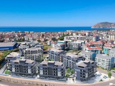 Zespół mieszkaniowy Furnished apartment 1+1 to 2+1 in the PREMEUM CLASS complex Victory Garden Oba.