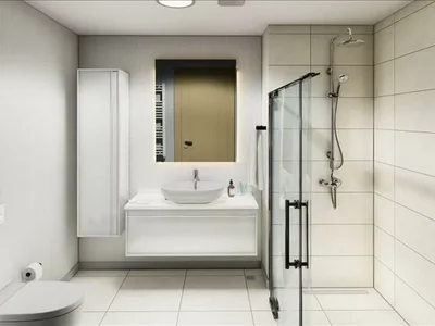Zespół mieszkaniowy New residence with a fitness room and kids' playgrounds in the center of Istanbul, Turkey