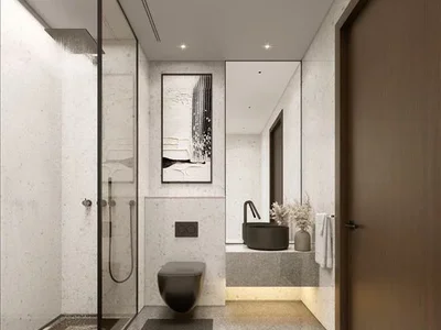Zespół mieszkaniowy Modern Elbrus Residence with a swimming pool close to Jumeirah Beach, JVT, Dubai, UAE