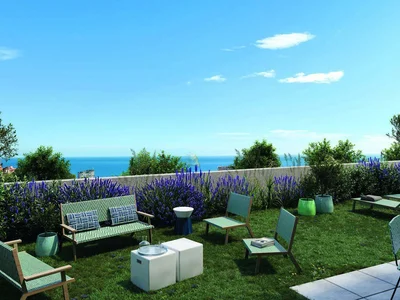 Zespół mieszkaniowy New residential complex with SPA and panoramic sea views in Beausoleil, Cote d'Azur, France