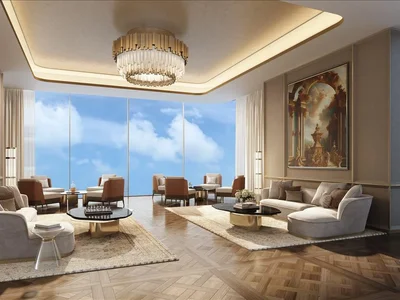 Residential complex New high-rise residential complex Trump Int Hotel & Tower with a private club, restaurants and a roof-top infinity pool, Al Wasl, Dubai