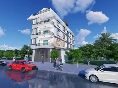Dzielnica mieszkaniowa New Apartment in Oba Center just 200 meters to the Beach