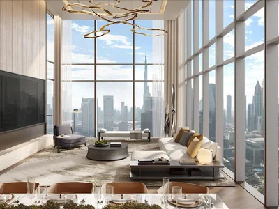 Complexe résidentiel New project Jumeirah Residences Emirates Towers with a swimming pool, lounge areas and around-the-clock security, Trade Center, Dubai, UAE