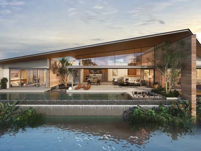 Zespół mieszkaniowy New luxury lakeside villa complex in Cherng Thale, Phuket, Thailand