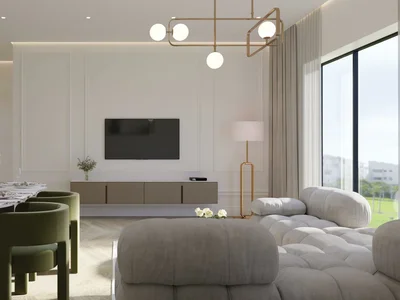 Zespół mieszkaniowy Complex of furnished apartments Altai Tower with a swimming pool and a gym, JVT, Dubai, UAE