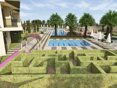 Zespół mieszkaniowy Residential complex with swimming pools, spa area and gym, in the developing area of Demirtaş, Alanya, Turkey