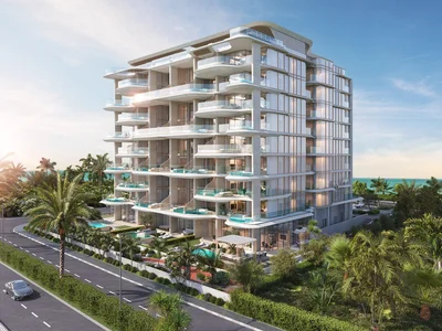 Residential complex New Vitalia Palm Jumeirah Residences with a swimming pool, a gym and restaurants, Palm Jumeirah, Dubai, UAE