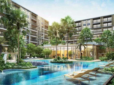 Complexe résidentiel Residence with a swimming pool and a co-working area at 400 meters from Bang Tao Beach, Phuket, Thailand