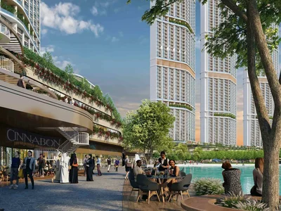 Complexe résidentiel Luxury apartments overlooking the lagoons and city centre, close to the beach, Nad Al Sheba 1, Dubai, UAE