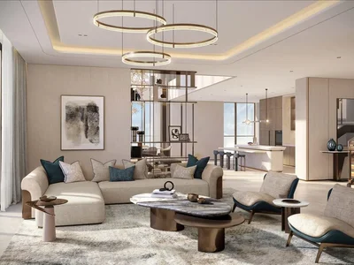 Complexe résidentiel Penthouse in the new high-rise Atelis project with pools, gardens and a direct access to the promenade, Dubai Design District, Dubai, UAE