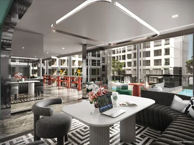 Residential complex New residential complex with swimming pools, a co-working area and a kids' club, Bangkok, Thailand