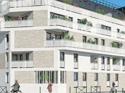 New residential complex 50 m from the Marne River, Alfortville, Ile-de-France, France