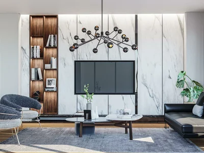 Zespół mieszkaniowy New apartments in a residence with a swimming pool and a conference room near a highway and Istanbul International Financial Center, Istanbul