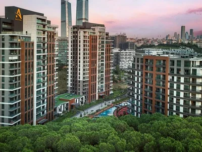 Complexe résidentiel PREMIUM CLASS apartments in the center of Istanbul in the Avrupa Saklı Vadi complex.