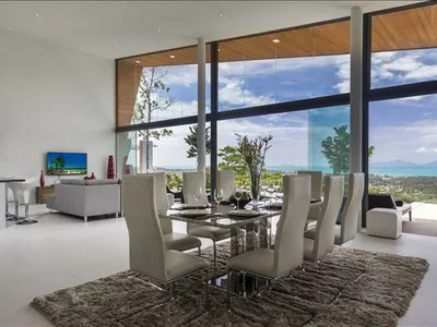 Zespół mieszkaniowy Residence with a swimming pool and a panoramic view, Samui, Thailand