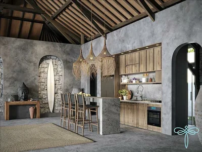 Wohnanlage New complex of villas with around-the-clock security and a spa center, Bali, Indonesia