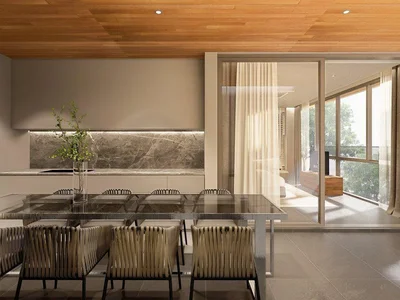 Complexe résidentiel Complex of villas with swimming pools in the picturesque area of Kamala, Phuket, Thailand