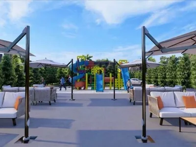 Complexe résidentiel New complex of villas with two swimming pools and around-the-clock security, Bodrum, Turkey
