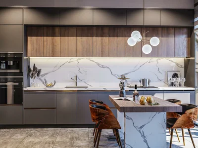 Zespół mieszkaniowy New apartments in a residence with a swimming pool and a conference room near a highway and Istanbul International Financial Center, Istanbul