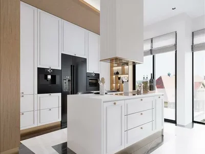 Wohnanlage New residence with a swimming pool and a spa center near a metro station, Ankara, Turkey