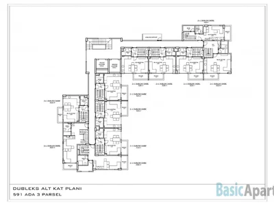 Dzielnica mieszkaniowa Alanya real estate in a peaceful neighborhood