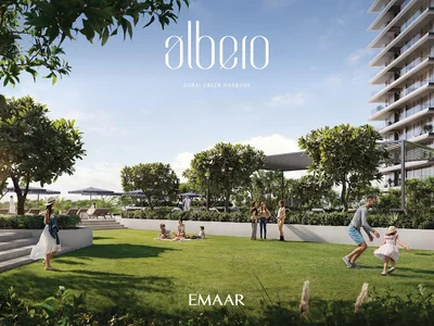 Complexe résidentiel High-rise residential complex Albero with first-class infrastructure in the Dubai Creek Harbor area, UAE
