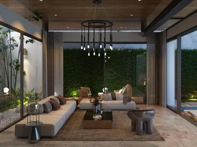 Complexe résidentiel Gated complex of villas with a view of the sea, a restaurant and swimming pools, Phuket, Thailand