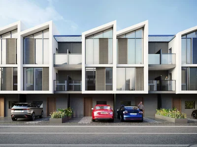 Complexe résidentiel Townhouses with garden view, near forest and lake, Bahçeşehir, Istanbul, Turkey