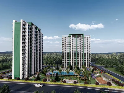 Residential complex Two bedroom apartments in complex with swimming pool and basketball court, Mersin, Turkey