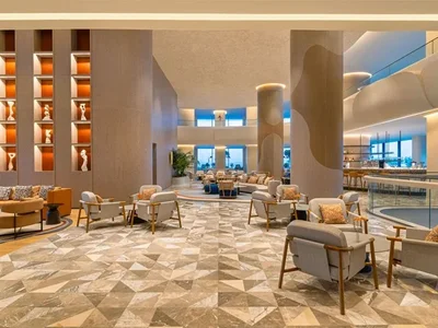 Wohnanlage Apartments and villas in the Swissotel Residences Cesme complex.