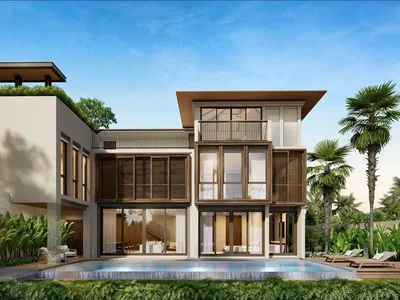 Residential complex New complex of villas with swimming pools at 400 meters from Bang Tao Beach, Phuket, Thailand