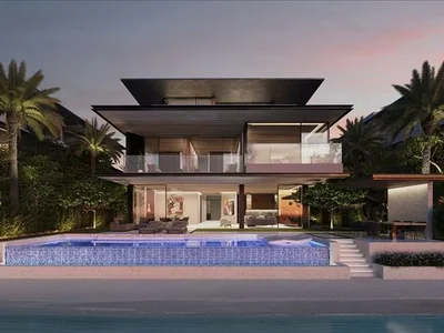 Zespół mieszkaniowy New complex of unique beachfront villas Beach villa, Palm Jebel Ali, Dubai, UAE