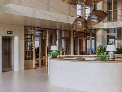 Wohnanlage Modern residence with a swimming pool, a business center and around-the-clock security on the first line of beach, Uluwatu, Bali, Indonesia
