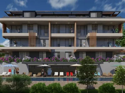 Complejo residencial Apartamenty s panoramnym vidom na more - centr Alanii
