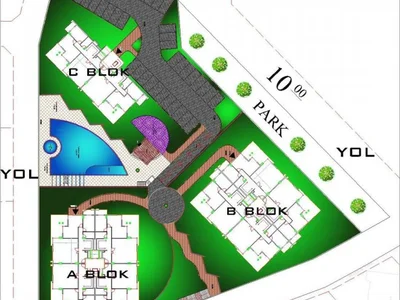 Dzielnica mieszkaniowa 3  bedroom off plan apartment in Alanya