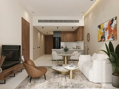 Complejo residencial New residence Albero with a swimming pool, a garden and a wellness center, Liwan, Dubai, UAE